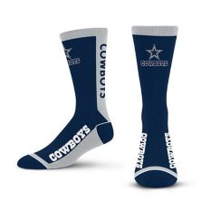 For Bare Feet Dallas Cowboys MVP Classic Crew Sock Unbranded