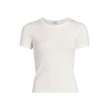 Kelly Cotton Slim-Fit T-Shirt Leset