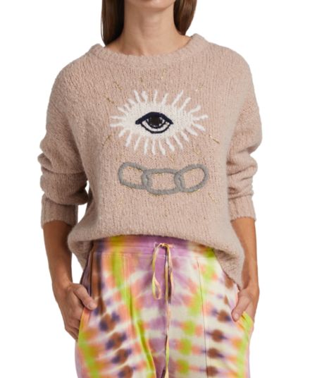 Свободный пуловер Evil Eye RAQUEL ALLEGRA