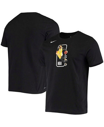 Мужская черная футболка Anthony Davis Performance Los Angeles Lakers Performance Nike
