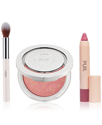 Набор для макияжа Blushing Peach PUR Cosmetics