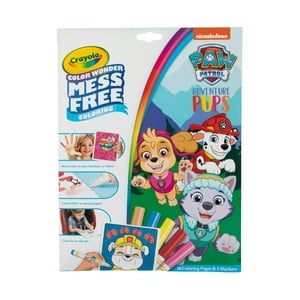 Crayola Color Wonder Paw Patrol, Mess Free Coloring Pages & Markers, Gifts, Beginner Unisex Child Crayola