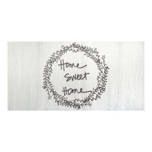 Nicole Miller New York Cook N Comfort Traditional Graphic Home Sweet Home Wreath Anti-Fatigue Kitchen Mat - 20'' x 39'' Nicole Miller New York