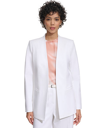 Женский пиджак без воротника с открытым передом Calvin Klein