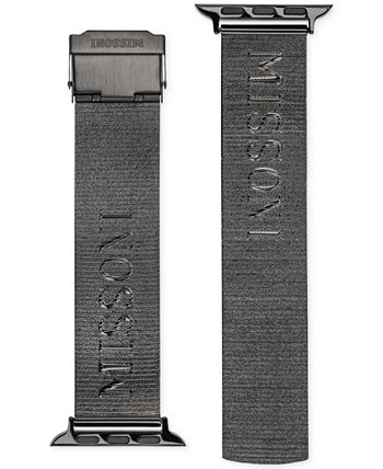 Gunmetal Ion Plated Stainless Steel Mesh Bracelet for Apple Watch® 42mm/44mm Missoni