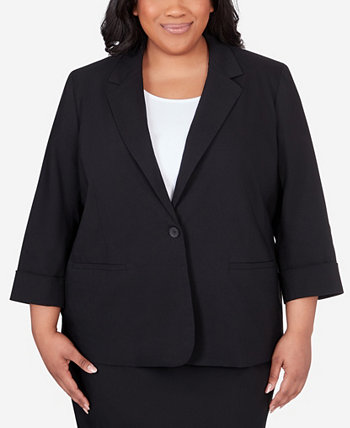 Plus Size Classic Fit Jacket Alfred Dunner