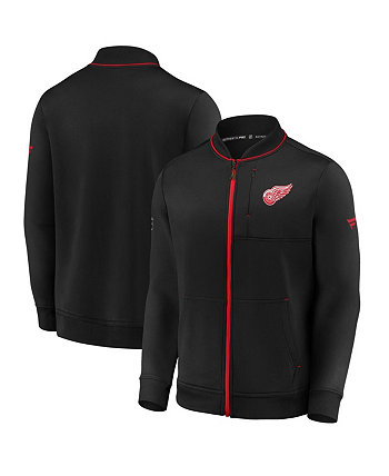 Мужская черная куртка с молнией во всю длину Detroit Red Wings Authentic Pro Locker Room Fanatics