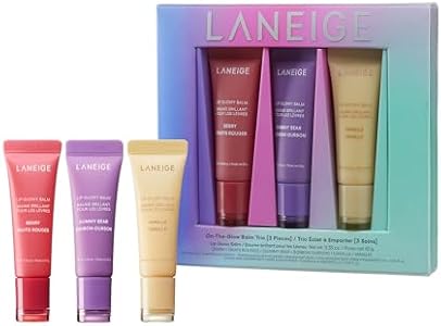 LANEIGE Lip Glowy Balm Stocking Stuffer: Hydrate, Glossy, Lightweight, Moisturize & Tint with Shea Butter Laneige