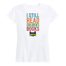 Women's Pete The Cat I Still Read Books Graphic Tee Pete the Cat