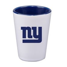 New York Giants 2oz. Inner Color Ceramic Cup The Memory Company