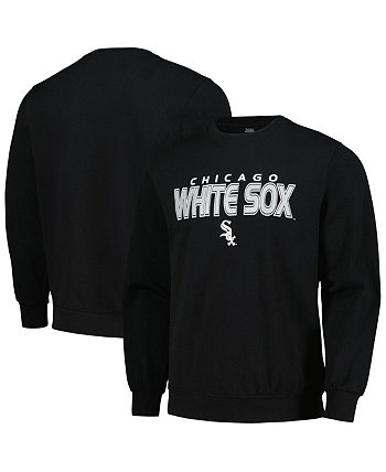 Мужской черный пуловер Chicago White Sox свитшот Stitches