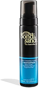 Bondi Sands 1 Hour Express Self Tanning Foam | Lightweight, Fragrance Free Self-Tanner for an Even, Streak-Free Tan | 6.76 fl oz Bondi Sands