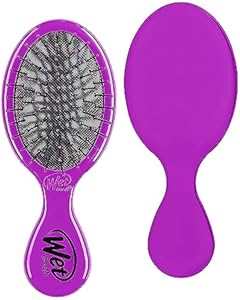 Wet Brush Squirt Detangler Hair Brushes, Amazon Exclusive Aqua - Mini Detangling Comb with Ultra-Soft IntelliFlex Bristles Glide Through Tangles - Pain-Free Hair Accessories for All Hair Types Wet Brush