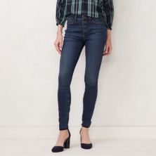 Женские классические джинсы скинни LC Lauren Conrad с высокой посадкой LC Lauren Conrad