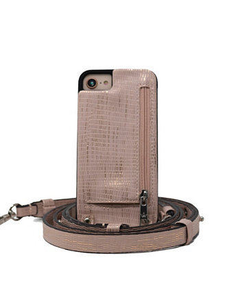 Crossbody 6 или 6S или 7 или 8 или SE iPhone чехол с ремешком кошелек Hera Cases