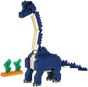 nanoblock - Dinosaurs - Brachiosaurus, Collection Series Building Kit Nanoblock