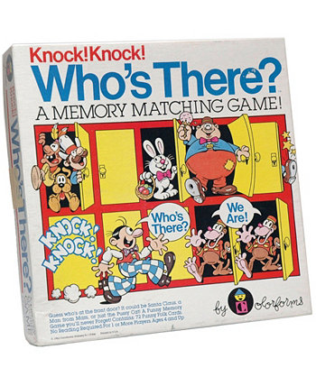 Knock Knock Who's There Memory Matching Game Colorforms