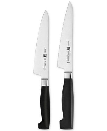 Zwilling Four Star 2-Pc. Набор готовых ножей Zwilling