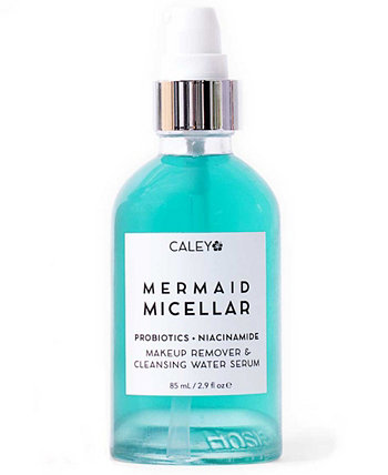 Мицеллярная очищающая водная сыворотка Mermaid, 2,9 жидких унций Caley Cosmetics