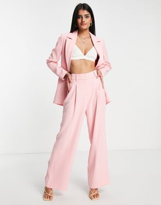Розовые брюки с напуском Ever New — часть комплекта Ever New