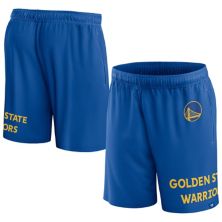 Men's Fanatics Branded Royal Golden State Warriors Free Throw Mesh Shorts Fanatics