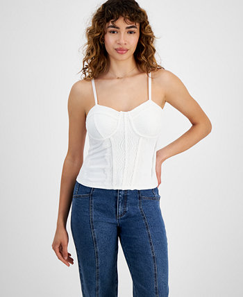 Lace Bustier Top Almost Famous