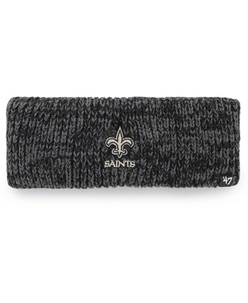 Женская черная повязка на голову New Orleans Saints Team Meeko '47 Brand