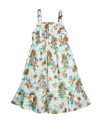 Big Girls Tropical Print Summer Dress Epic Threads