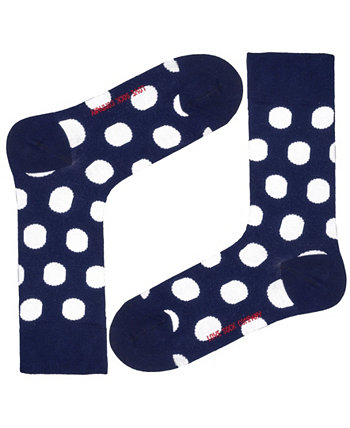 Носки для экипажа из хлопка в большой горошек Love Sock Company