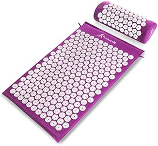 ProsourceFit Acupressure Mat and Pillow Set for Back ProsourceFit