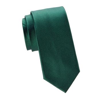 Полосатый шелковый галстук из твила BRUNO PIATTELLI