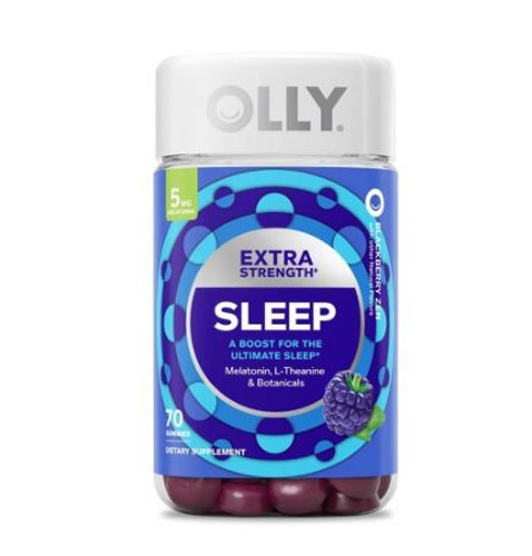 Olly Extra Strength Sleep Blackberry Zen — 70 жевательных конфет OLLY