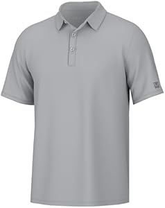 HUK Men's Pursuit, Performance Short Sleeve Polo Shirt Huk