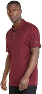 Puma Golf Men's Gamer Polo, Zinfandel, XXL Puma