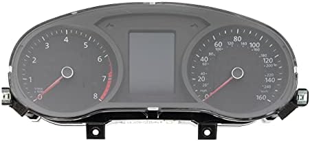 Speedometer Instrument Head Gauge Cluster Compatible with 2015-2017 Volkswagen Jetta 5C6920 954B 1 Factory Radio