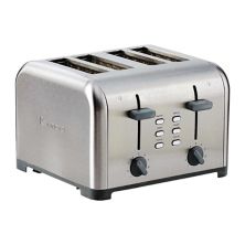 Kenmore 4-Slice Dual Control Wide-Slot Stainless Steel Toaster Kenmore