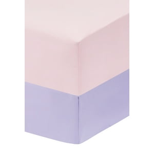 Everyday Kids 2-Pack Fitted Crib Sheets - Lavender/Pink EVERYDAY KIDS