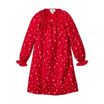 Для маленьких девочек, для маленьких девочек и для маленьких девочек; Ночная рубашка Delphine Starry Night для девочек Petite Plume