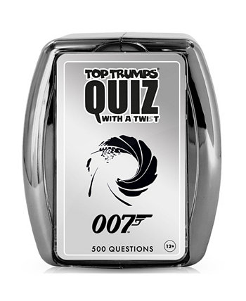 007 James Bond "Every Assignment" Quiz Game, 501 Pieces Top Trumps