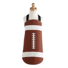 23&#34; Green and Brown Football Field Children's Apron Contemporary Home Living