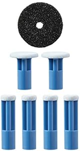 PMD Personal Microderm Replacement Discs - Includes 6 Discs and 1 Filter - For Use With Classic, Plus, Pro, Man, and Elite PMD Beauty