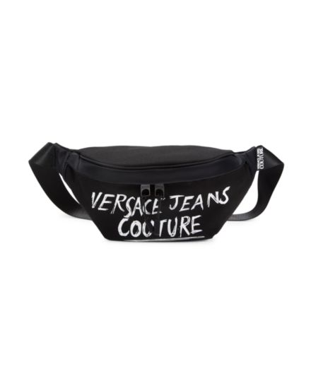 Поясная сумка с логотипом Versace Jeans Couture