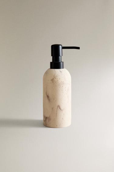 MARBLE-EFFECT RESIN BATHROOM DISPENSER Zara Home