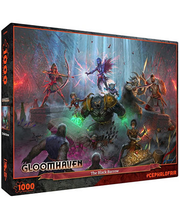 Gloomhaven Puzzle, the Black Barrow, 1000 Pieces Cephalofair Games