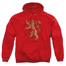 Game Of Thrones Lannister Burst Sigil Adult Pull Over Hoodie Licensed Character
