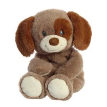 Ebba Medium Brown Poofies 12&#34; Мягкая игрушка Щенок Коричневый Игривый Ребенок Ebba
