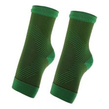 1 Pair Ankle Compression Sleeve Socks Foot Ankle Support Brace Unique Bargains