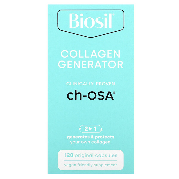 ch-OSA Advanced Collagen Generator, 120 вегетарианских капсул BioSil
