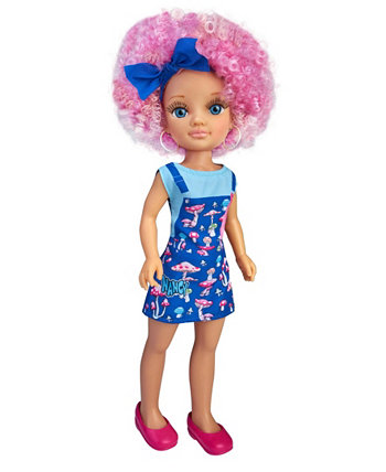 Модная кукла Curly Power с розовыми волосами Nancy
