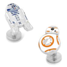 Мужские эмалированные запонки Star Wars R2D2 и BB8 Star Wars